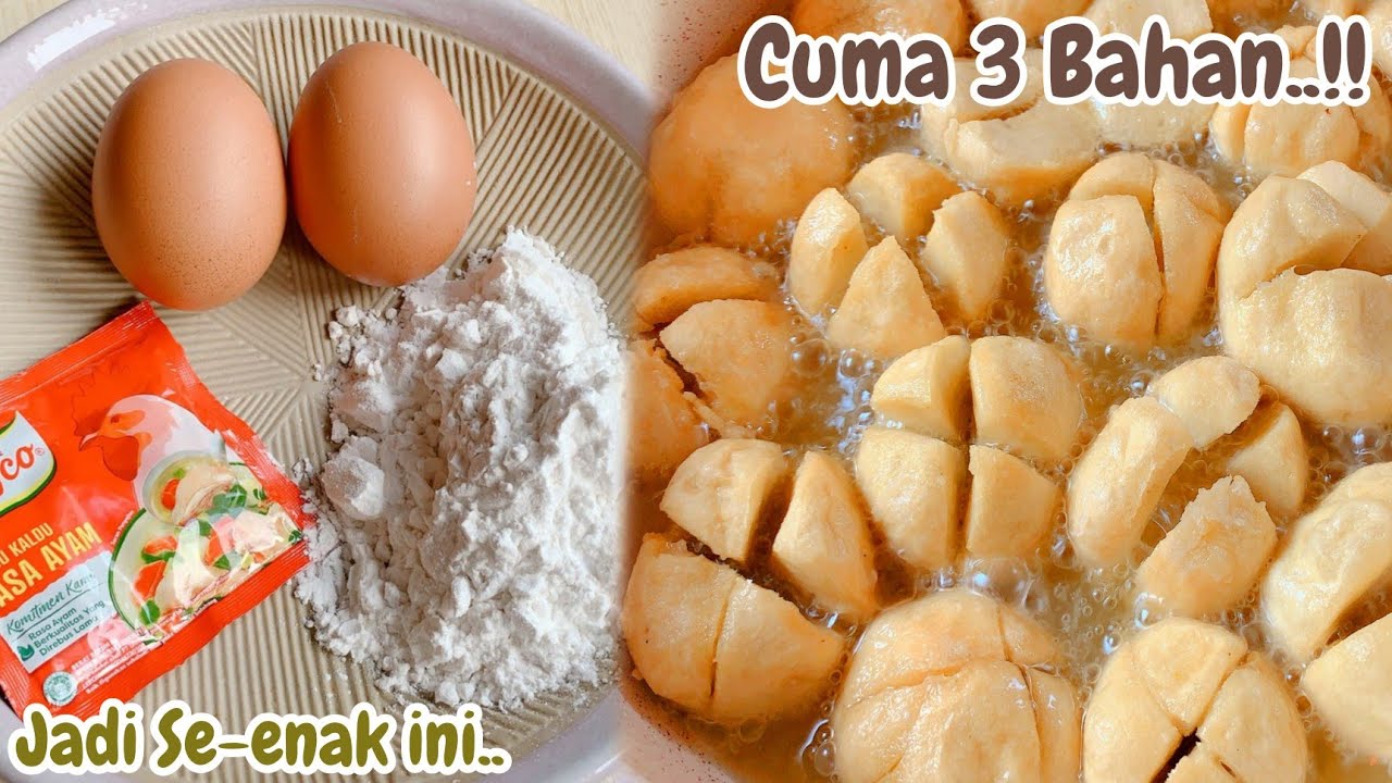 Jadi Se-Enak Ini Cuma Dari 3 Bahan‼️Ide Jualan Modal Kecil Di Jamin Laris Tiap Hari | Cemilan Simple